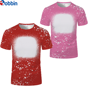 T-shirt décontracté en polyester pour homme, le plus vendu, personnalisable, avec impression effet délavé, sublimation, t-shirt vierge - Product Image 4