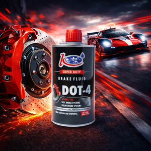 Líquido de Frenos Hidráulico K-int DOT4 355 ML, Aceite de Frenos Sintético para Alta Temperatura para Autos y Motocicletas, Certificado ISO9001 - Product Image 1