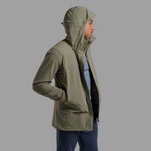 Outdoor <b>Men's</b> Custom Softshell Jacket Waterproof Windproof <b>Thermal</b> Fleece Premium Hiking Camping Sportswear <b>Men's</b> Jacket - Product Image 3