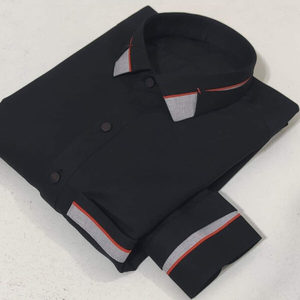Chemise formelle en coton bleu pour homme, coupe classique, sans plis, pour l'Inde et le Pakistan, tenue décontractée - Product Image 2