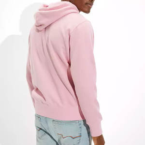 Service OEM pour acheteurs en gros – Sweat à capuche décontracté pour homme, couleur unie, avec poches kangourou, design streetwear, collection décontractée 2026 - Product Image 2