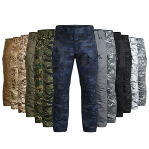 Hot Selling Soft Shell Waterproof <b>Camouflage</b> Pattern Sublimation Printing <b>Cargo</b> Pants Workwear High Waist Heavy Duty Pants Men - Product Image 1