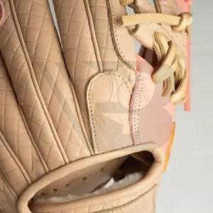 Gants de baseball pour receveur en cuir personnalisés de haute qualité, légers, à doigts entiers, tailles ajustables, rembourrage protecteur - Product Image 3