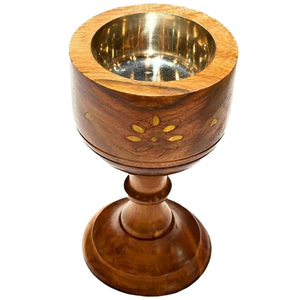Lavie Creations LCa-24, brûleur d'encens en bois de bambou écologique anti-odeur, design tendance, cadeau festif pour le Ramadan et l'Aïd, élégant - Product Image 4