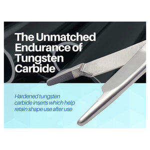Olsen Hegar Needle Holder Needle <b>Driver</b> with Scissors Cutting Edges Scissor Clamp Forceps with Tungsten Carbide Ophthalmic - Product Image 4