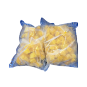 Cubos de mango congelados premium de Vietnam hechos con mango tropical fresco para batidos, postres y procesamiento de alimentos. - Product Image 1