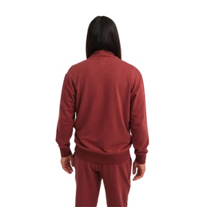 Jersey de cuello alto polar de algodón 100% para hombre, suéter con media cremallera, diseño bordado, tela de 380g, personalizable, informal, cálido para invierno - Product Image 4