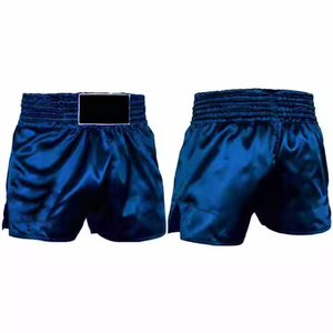 High Quality Fight Blank MMA Shorts Wholesale Sublimation Fighting Shorts Adults Loose Fit Men Polyester Breathable Fight Shorts - Product Image 1