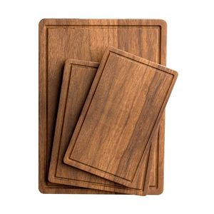 Planche à découper en bambou de haute qualité, sans odeur, idéale pour les restaurants commerciaux, la cuisine, la friture et la découpe du pain. - Product Image 4