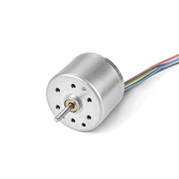 Moteur BLDC micro DC sans balais 2418 DC 6V 12V 24V à grande vitesse, faible bruit, longue durée de vie, avec driver intégré pour appareils médicaux