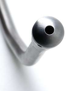 Poignée de tube d'aspiration Yankauer en acier inoxydable, connecteur de pointe d'aspiration, instrument chirurgical certifié CE par Dentavex - Product Image 2