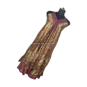 Exportador de Vestidos Largos de Seda Vintage para Mujer, Vestido Elegante sin Mangas para Dama, Vestido de Noche para Mujer, Vestido Largo Ibiza para Salir de Noche - Product Image 6