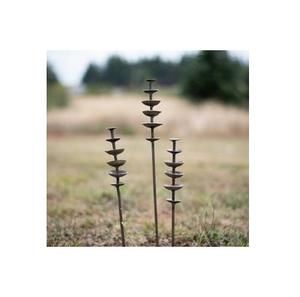 Piquets de jardin en métal en forme de roseau, style moderne et minimaliste, accents paysagers naturels modernes pour pelouse - Product Image 2