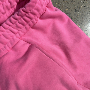 ชุดวอร์มลำลองผู้หญิงปักโลโก้แบบกำหนดเองปี 2026 ผ้าฟลีซประดับเพชร ชุดฮู้ดดี้ซิปแบบครอปและกางเกงขายาวทรงบาน - Product Image 6