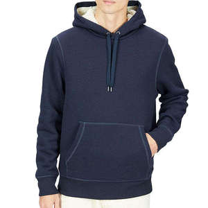 Sweat-shirts et sweats à capuche unisexes personnalisés en velours 100 % polyester 230g, séchage rapide, respirants, blancs et noirs, grandes tailles, coupe classique, avec poches latérales - Product Image 6