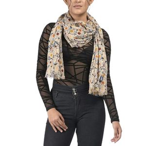 Printed Long Hijab Scarf for <b>Women</b> Polyester <b>Shawl</b> Headscarf <b>Wrap</b> for Daily Wear - Product Image 1