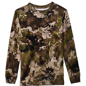 เสื้อแขนยาวลายพรางสำหรับผู้ชาย เสื้อเชิ้ตน้ำหนักเบาสำหรับกิจกรรมกลางแจ้ง เหมาะสำหรับการล่าสัตว์ ตั้งแคมป์ เดินป่า และการเดินทางในป่า - Product Image 5