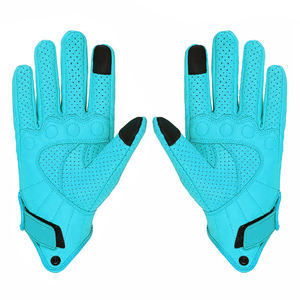 Gants de moto en cuir personnalisés avec logo, compatibles écran tactile, pour motocross et conduite tout-terrain - Product Image 3