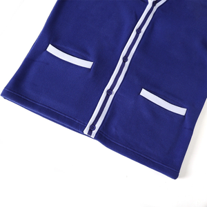 Cárdigan de Forro Polar Azul Personalizado del Estado de Tennessee - con Marca Personalizada y Etiqueta Privada - con Bordado Personalizado - Pedidos al por Mayor - Product Image 4