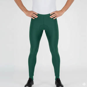 Pantalones de Ciclismo para Hombre al por Mayor de Alta Calidad, Ajustados, de Spandex/Poliéster 250g, Tejido Amigable con la Piel, Acolchado de Alta Densidad, para Larga Distancia - Product Image 1