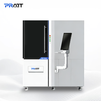 Machine de découpe laser à fibre automatique de bureau haute précision pour métaux, acier inoxydable et aluminium 6060