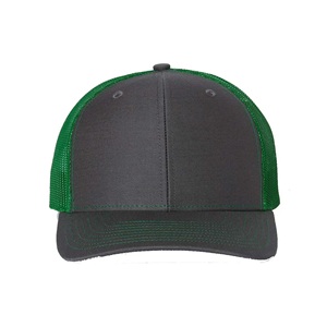 Casquette de sport pour homme en maille à 6 panneaux, bicolore, imprimée, de haute qualité, avec logo brodé, style trucker snapback, idéale pour l'été en extérieur - Product Image 1