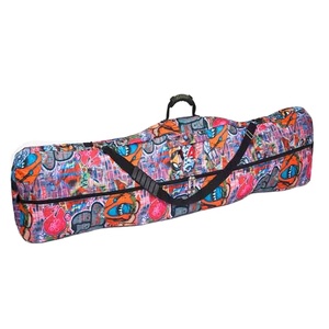 Bolso de hombro impermeable con cremallera de gran capacidad, mochila con estampado de snowboard, esquí - Product Image 1