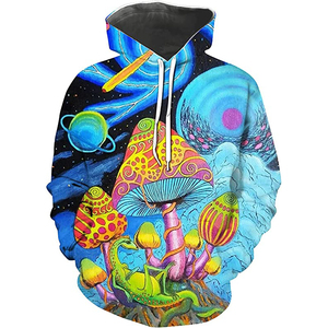 Vente en gros de sweats à capuche oversize pour hommes - Product Image 4