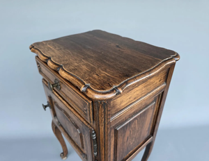 Table de chevet moderne et rétro en bois avec tiroirs de rangement pour chambre à coucher, idéale pour petits espaces, style rustique - Product Image 3