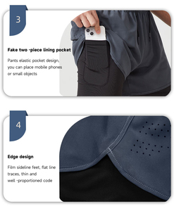 Pantalones Cortos Deportivos Personalizados para Hombre, Ligeros, Transpirables, Ropa de Entrenamiento, Fabricante OEM de Pakistán, Suministro para Exportación - Product Image 5