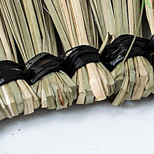 2023 rustique jonc de mer ventilateur mural Boho ferme Floral porte en bois cintre tissé à la main Accent tenture murale décor nouvelle maison Art - Product Image 4