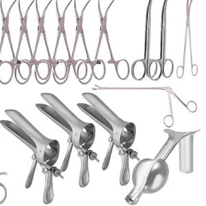 Juego de 32 Instrumentos Ginecológicos Pequeños de Azicon: Espéculo de Graves, Dilatadores de Sims y Hegar, Pinzas, Estuche Metálico - Product Image 3