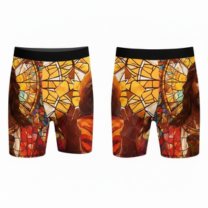 Shorts de compression respirants en polyester extensible et durable, personnalisables avec le nom de la marque, pour MMA et Kickboxing, OEM ODM - Product Image 6