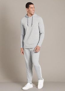 Vêtements à capuche gris pour hommes sur mesure en gros, sweats à capuche 100% coton, sweats à capuche 100% coton sur mesure - Product Image 3