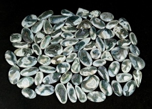 Agate mousse naturelle, quartz solaire, cabochon, pierres précieuses en vrac de formes variées pour la fabrication de bijoux - Product Image 3