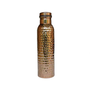 Pure Copper Water <b>Bottle</b> 1000ml Leakproof Ayurvedic Health Benefits Seamless Design Sports Gym Yoga Copper Vessel Pitcher <b>Bottle</b> - Product Image 4