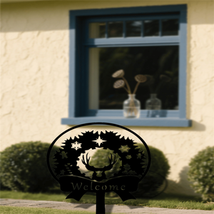 CIFbuy Insegna Natalizia Vintage da Esterno, Decorazione Festiva per Giardino, Patio, Prato, TikTok per Servizio di Ritiro Temu - Product Image 4