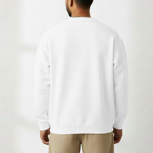 Sweat-shirt épais pour homme moderne, pour un usage décontracté, avec un look épuré et simple, coupe confortable, sensation de chaleur et style facile à assortir - Product Image 2