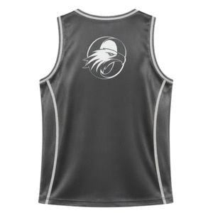 Maillot de boxe gris sans manches pour homme – Tenue de sport athlétique, haut d'entraînement, vêtement de compétition, équipement de performance athlétique - Product Image 2
