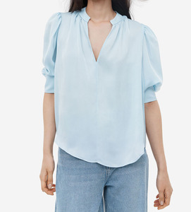 Camisa de Moda para Mujer, Manga Larga, Corte Holgado, Blusas de Algodón, Estilo Casual, Camisas Oversize para Damas - Product Image 1