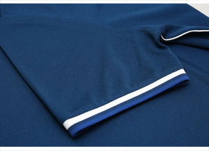เสื้อโปโลผู้ชายดีไซน์ใหม่ OEM ผ้าฝ้าย 100% สีสันตัดกันสวยงาม ทรงพอดีตัว มีหลายสี คุณภาพดีที่สุด ราคาขายส่ง - Product Image 2