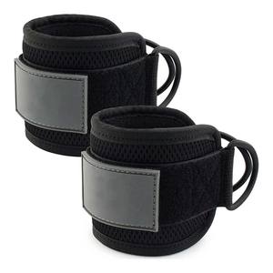 Sangles de cheville en néoprène antidérapantes pour machines à câbles, entraînement de musculation, fitness et exercices des fessiers - Product Image 5