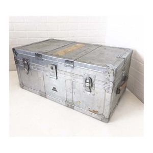 Premium Metal Trunk Box Stylish New Arrival Customized Decorative <b>Storage</b> <b>Chest</b> Vintage Rustic Industrial Home Office Furniture - Product Image 1