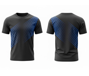 เสื้อยืดกีฬาพิมพ์ลายตามสั่งสำหรับงานออกแบบตามสั่ง |   ไซส์ผู้ชาย ผู้หญิง และเยาวชน |   ชุดกีฬาฝึกซ้อมน้ำหนักเบา แห้งเร็ว ขายส่ง - Product Image 5