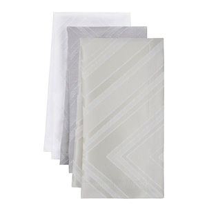 ผ้าเช็ดปาก Mode Living Plain Dyed ผ้าฝ้าย 100% ขนาด 20x20 นิ้ว ซักเครื่องได้ สไตล์คลาสสิก ชุดผ้าเช็ดปากบรัสเซลส์ 4 ผืน พร้อมอุปกรณ์เสริมระดับพรีเมียม - Product Image 2