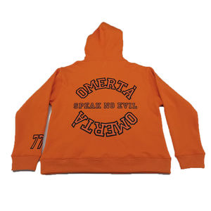 Sweat-shirt à capuche surdimensionné pour hommes en coton épais de qualité supérieure, motif Wreath Tears, style streetwear, vente en gros - Product Image 2