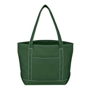 Sac fourre-tout en coton bleu marine pour croisière, réutilisable, écologique, avec poche frontale longue, surpiqûres contrastées, logo personnalisé, vente en gros, cadeau en vrac - Product Image 4