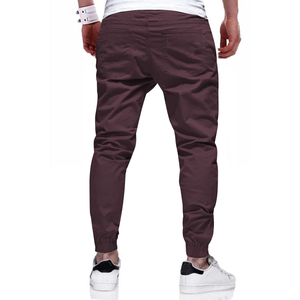 Pantalones Jogger para Hombre al por Mayor, de Alta Calidad, Transpirables, Ajustados, con Cordón, Ligeros, de Mezcla de Algodón, Casuales, con Puños Elásticos - Product Image 2