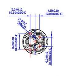 CAP0018 Cartouche céramique 25 mm OD - Product Image 3