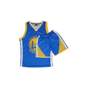 Adult Men's Basketball Jersey 2-Piece Kit Sleeveless <b>Fan</b> Athletic Top Custom Logo Printed High Quality Quick Dry 100% Polyester - Product Image 3